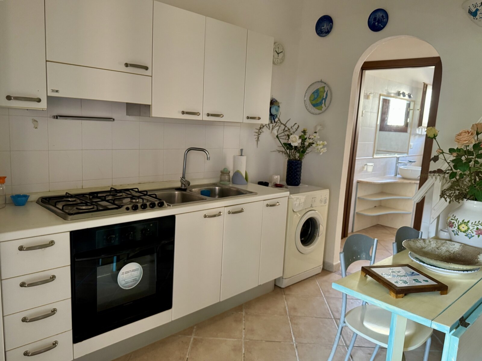 2-Zi.Ferienwhg. mit Garten, Meerblick, Rena Majore