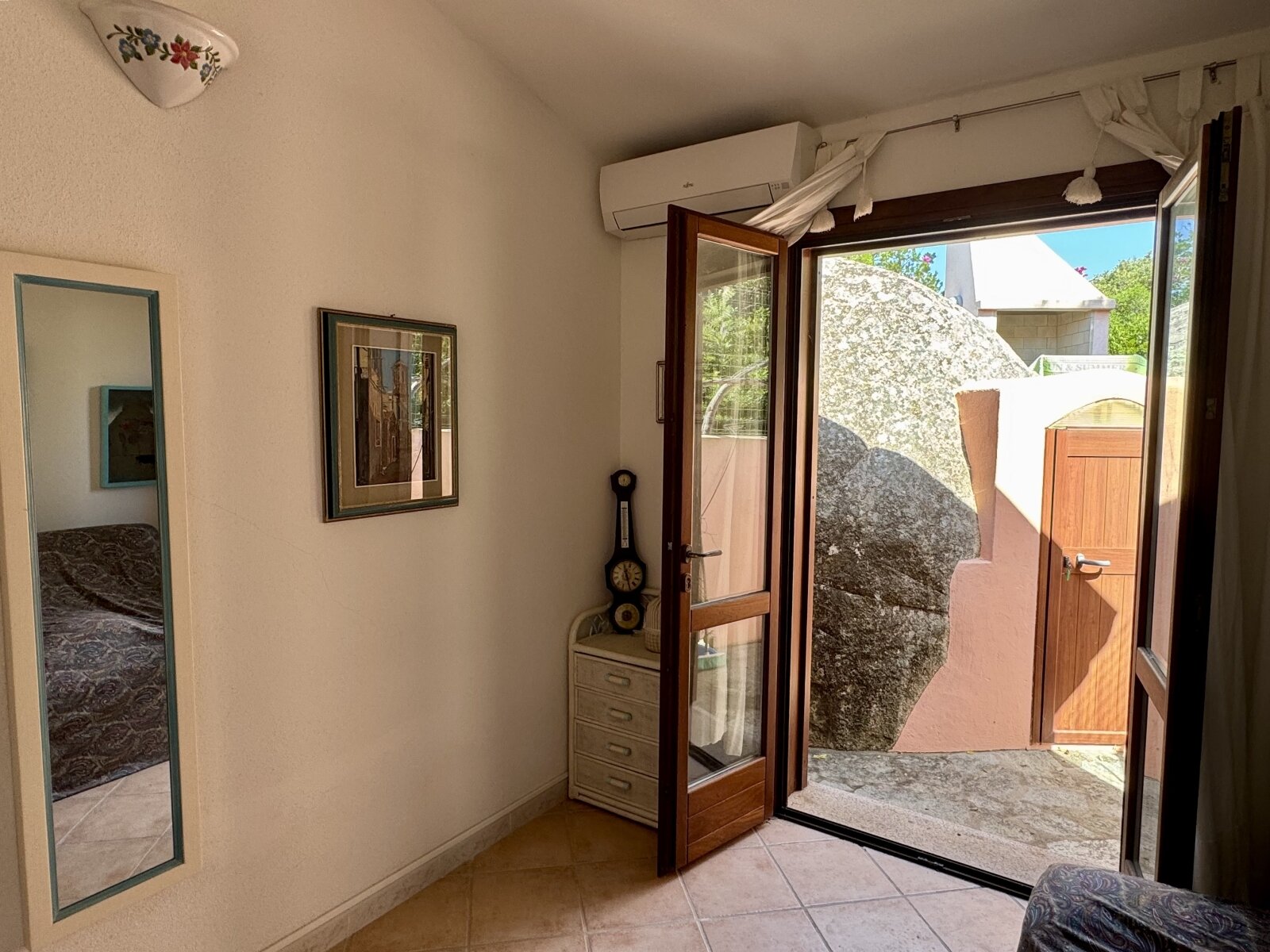 2-Zi.Ferienwhg. mit Garten, Meerblick, Rena Majore