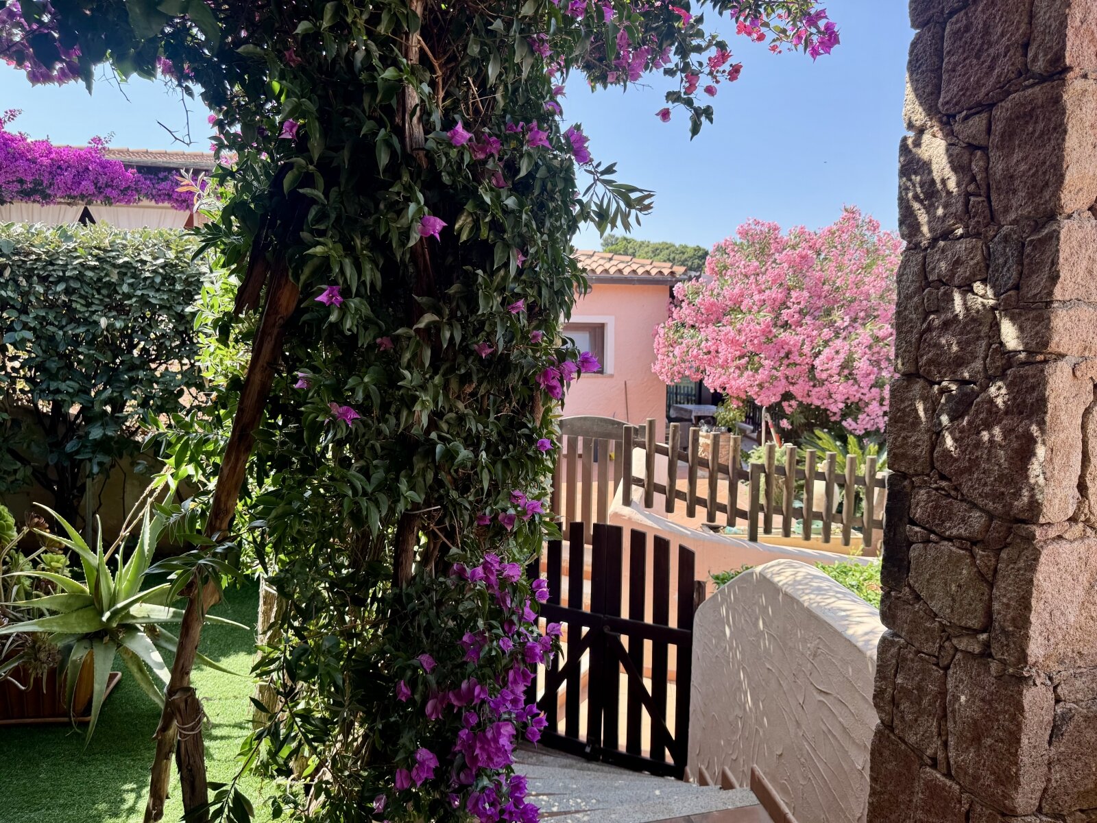 2-Zi.Ferienwhg. mit Garten, Meerblick, Rena Majore