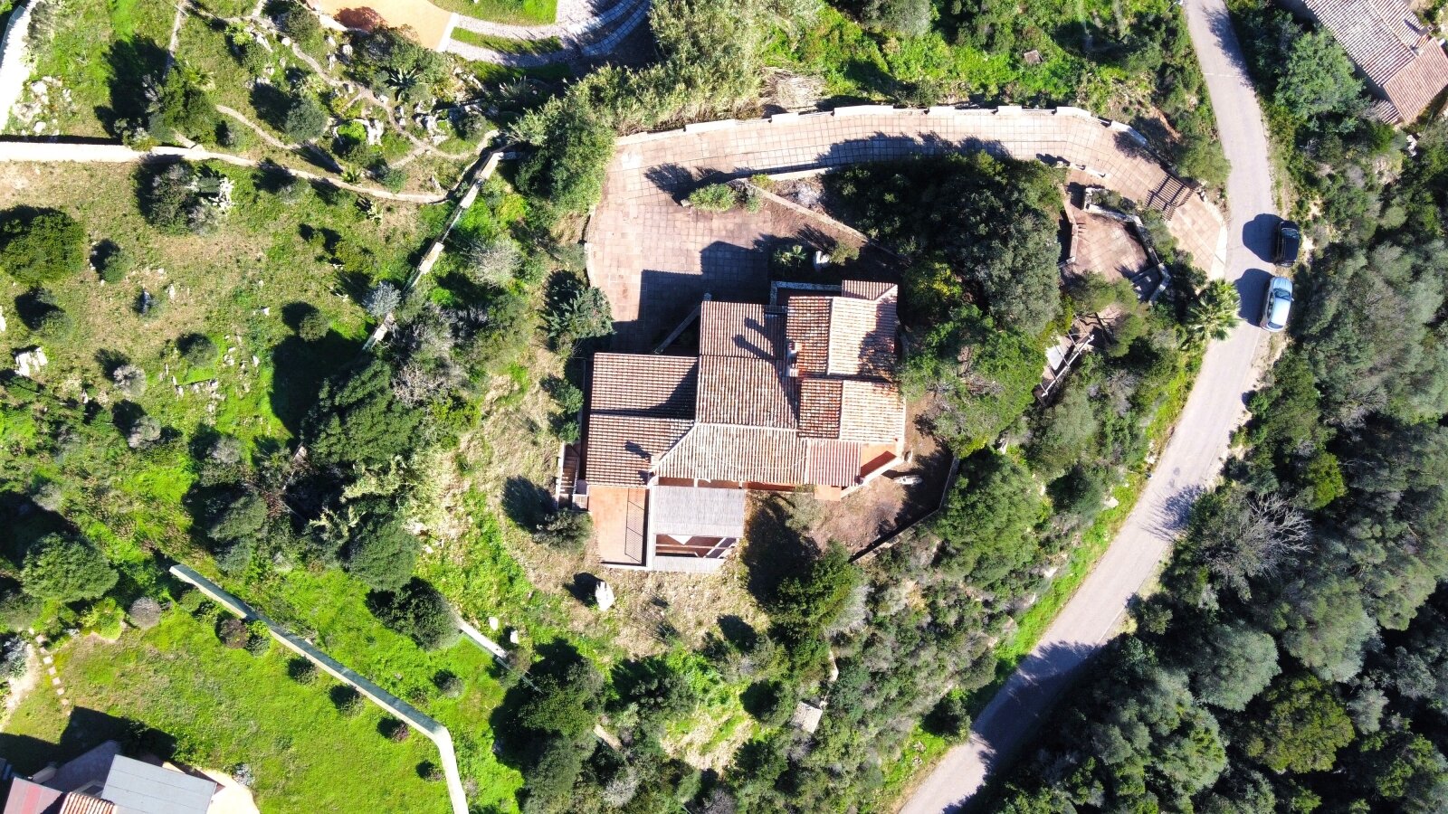 Große Villa in Capizza di Vacca, Meerblick