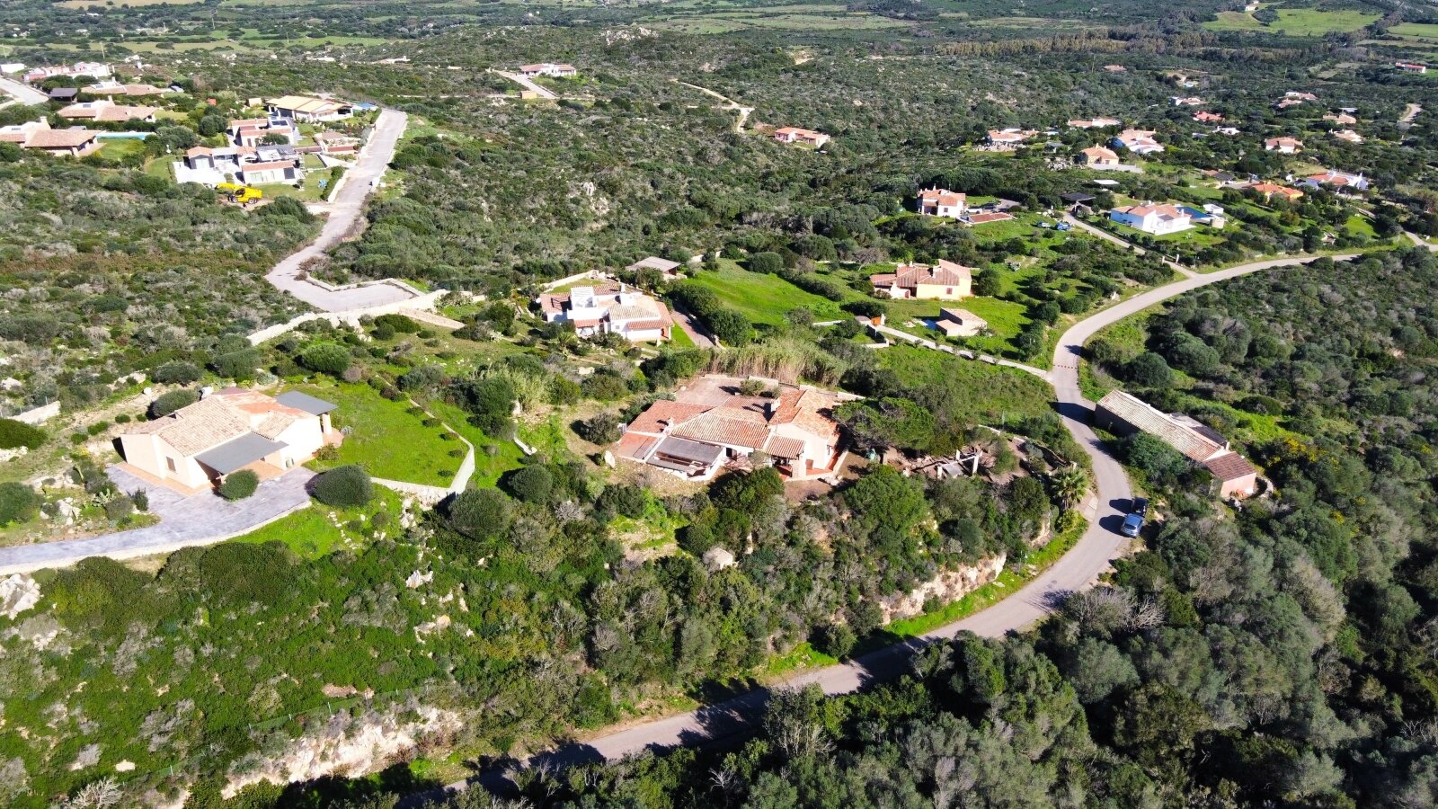 Große Villa in Capizza di Vacca, Meerblick