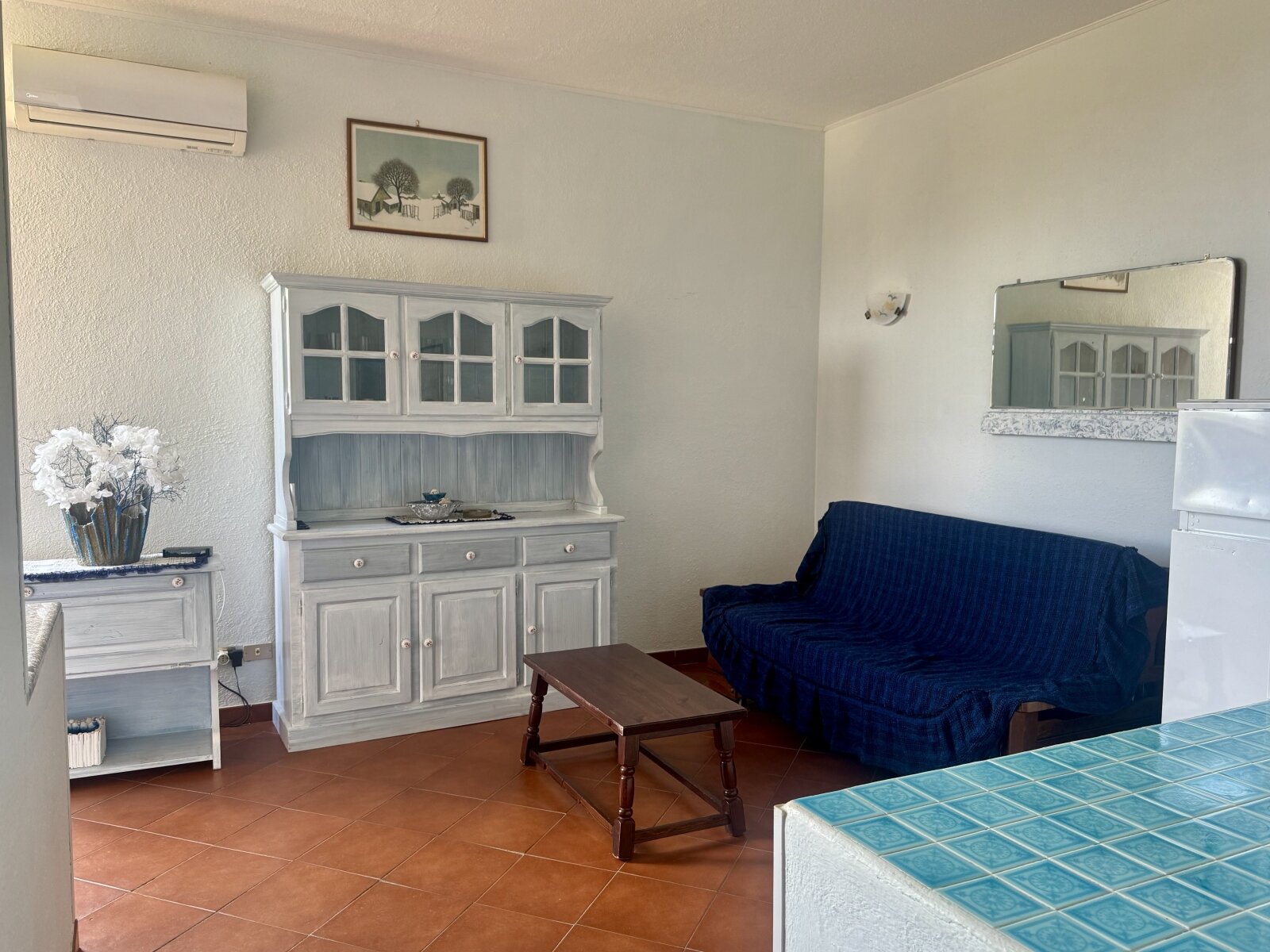 3 Zi.-Ferienwohnung in Porto Pozzo, ruhig, Meerblick