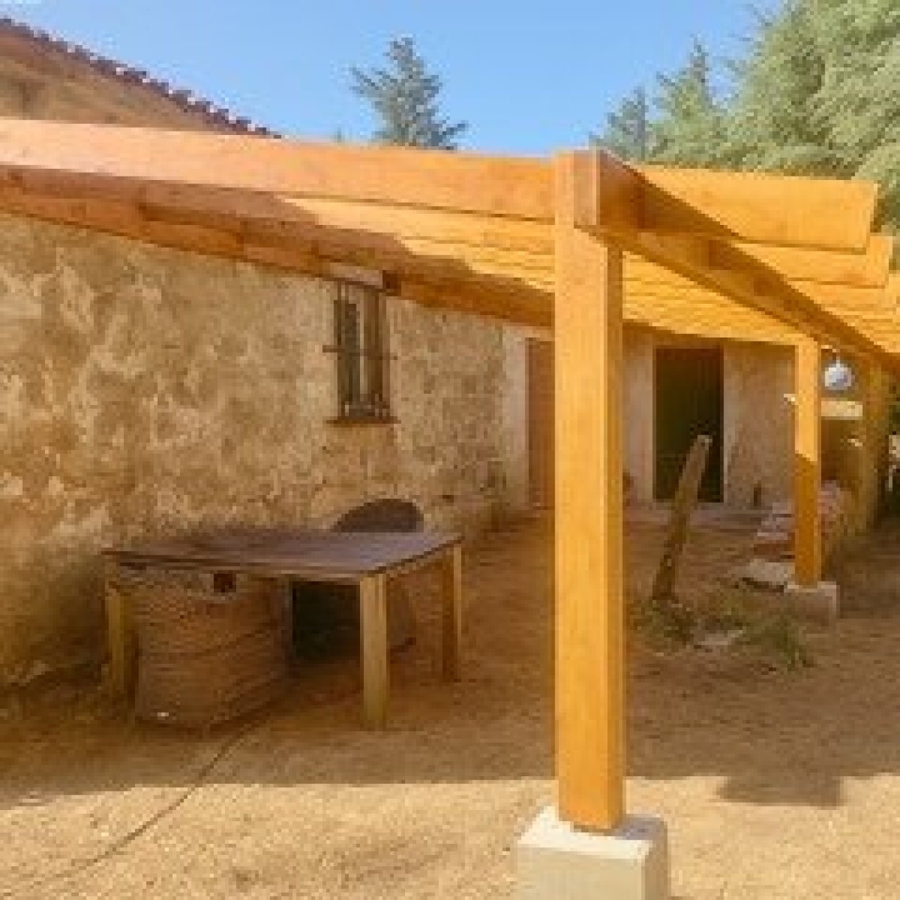 neue Terrassenüberdachung