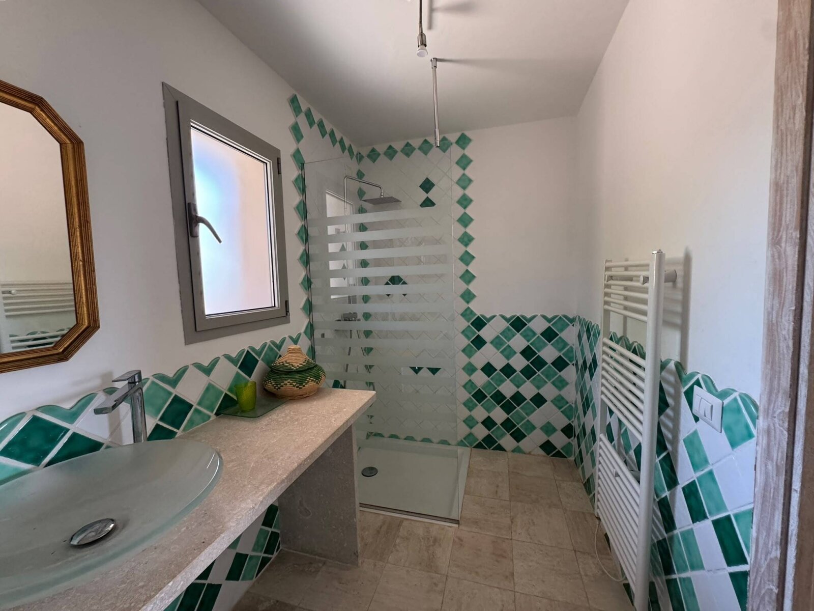 Badezimmer im Gästeappartement Badezimmer im Gästeappartement