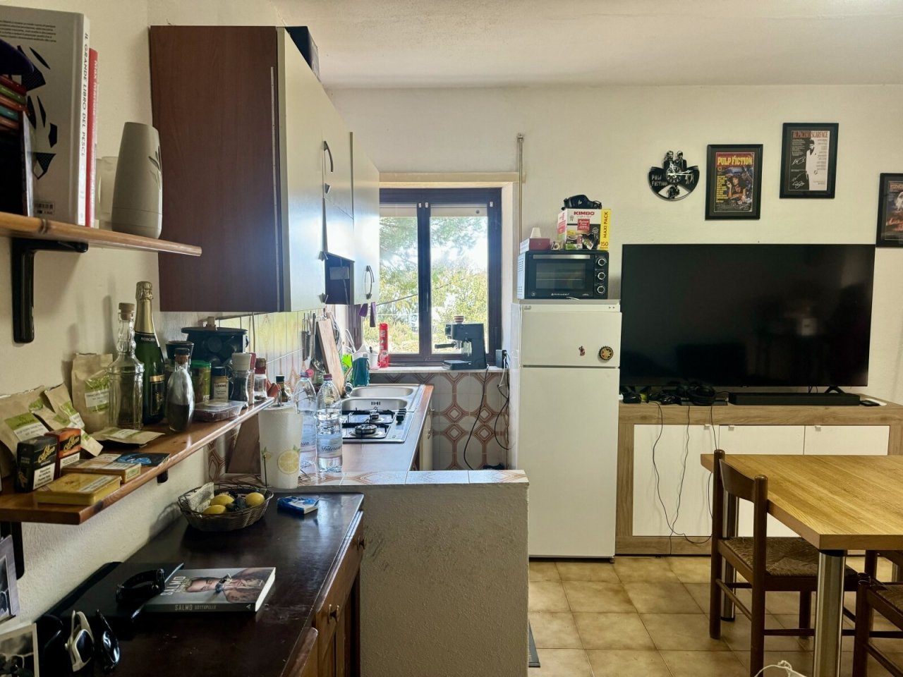 Casa Giuanni Algu, Wohn/Ess/Küche Casa Giuanni Algu, Wohn/Ess/Küche