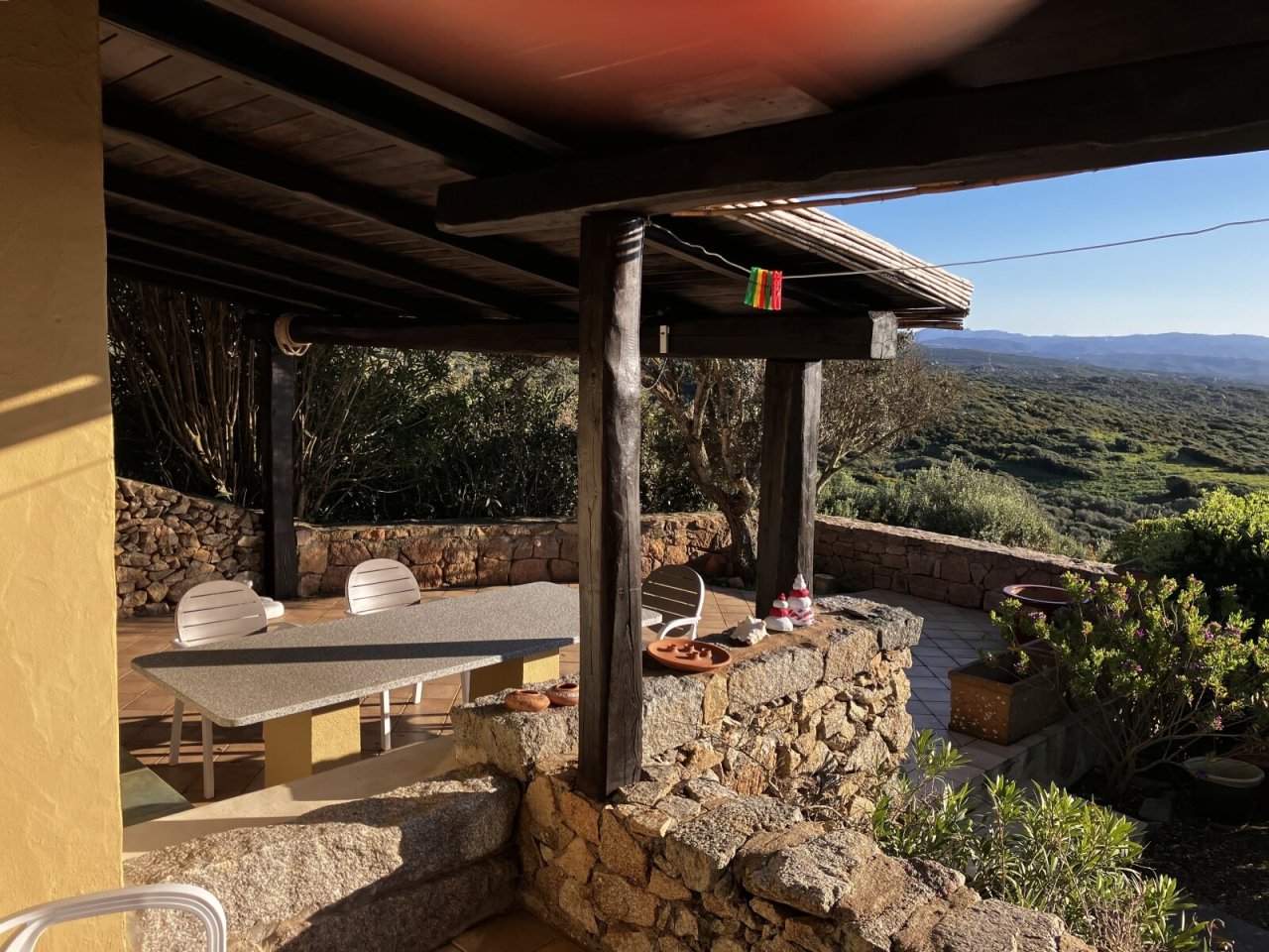 Teil der Terrasse Teil der Terrasse