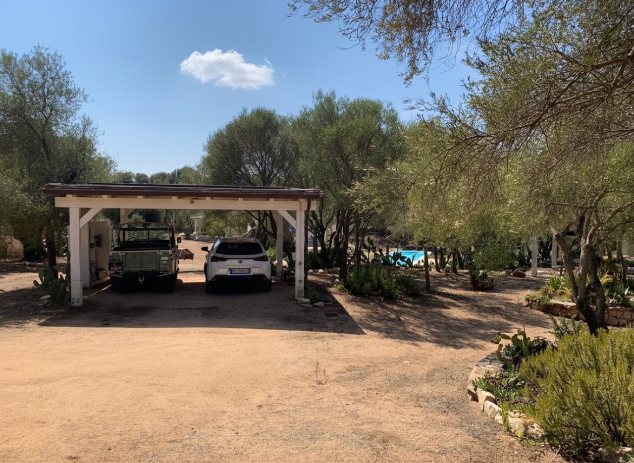 Carport für 2 Autos