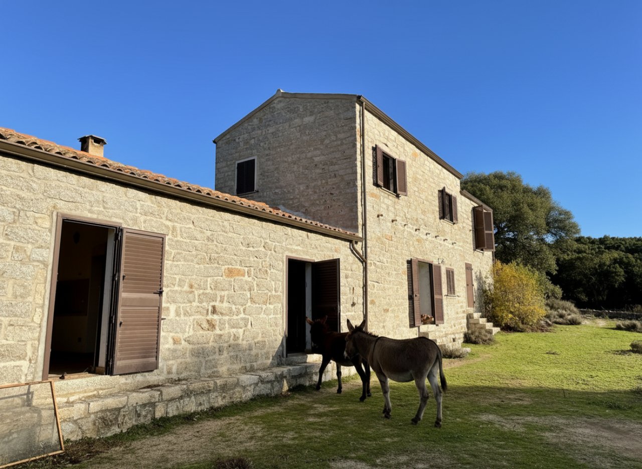 Vorderseite Stazzo bei Tempio