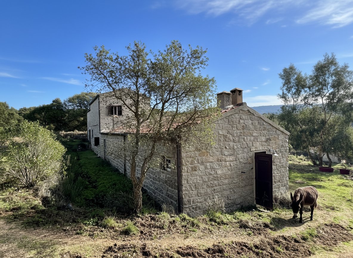 Absolute silence, 13 hectares, cork oaks