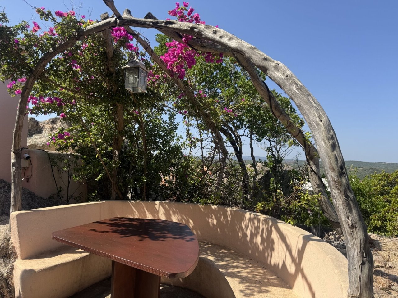 Garten mit Sitzecke
