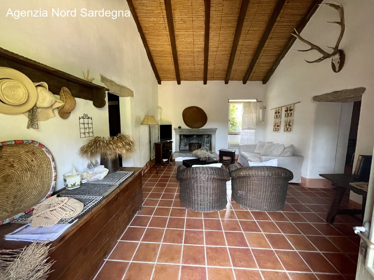 Blick ins Wohnzimmer Stazzo San Trano