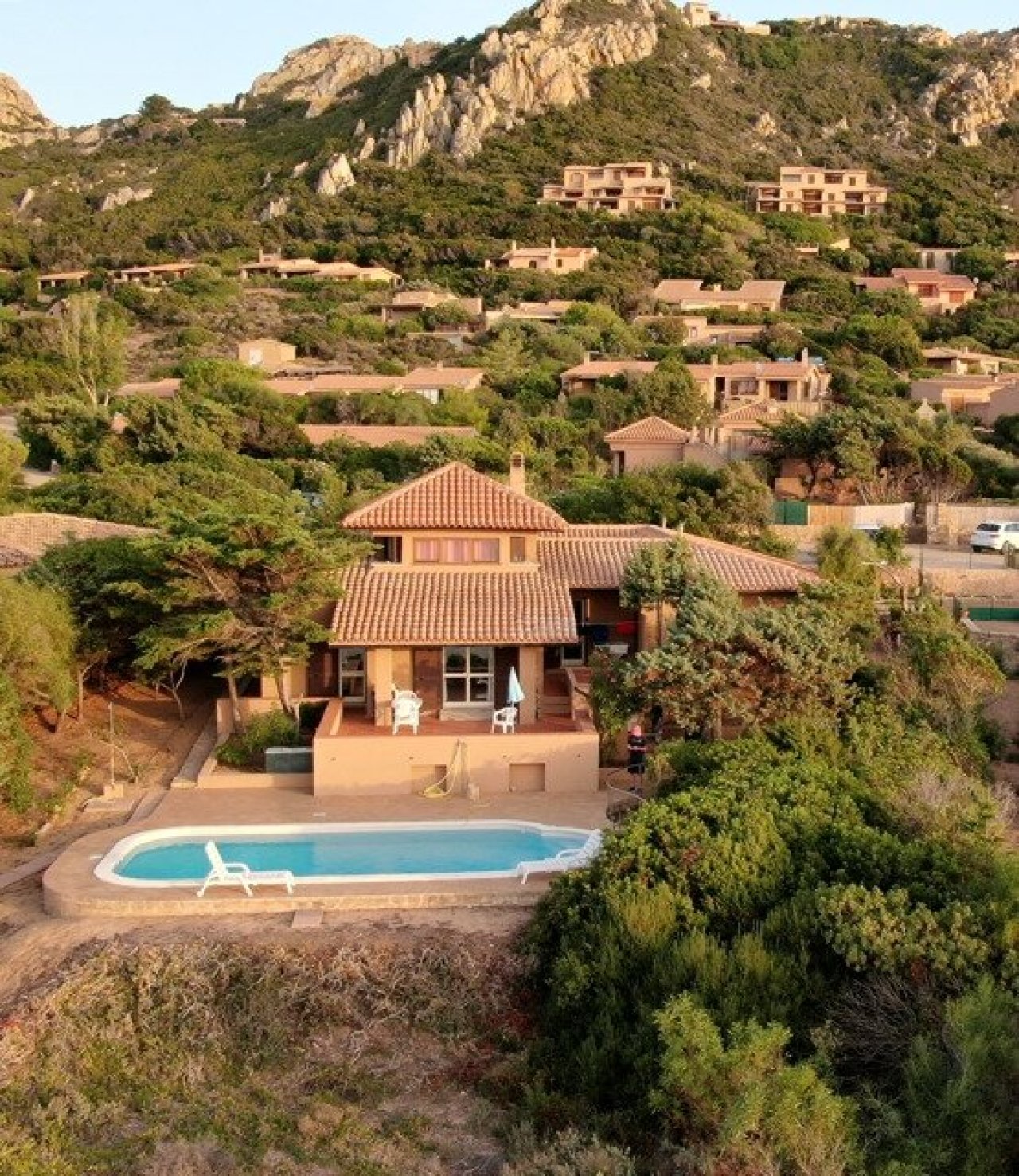 Exclusive holiday home with sea view and private swimming pool - your retreat in a Mediterranean natural setting!